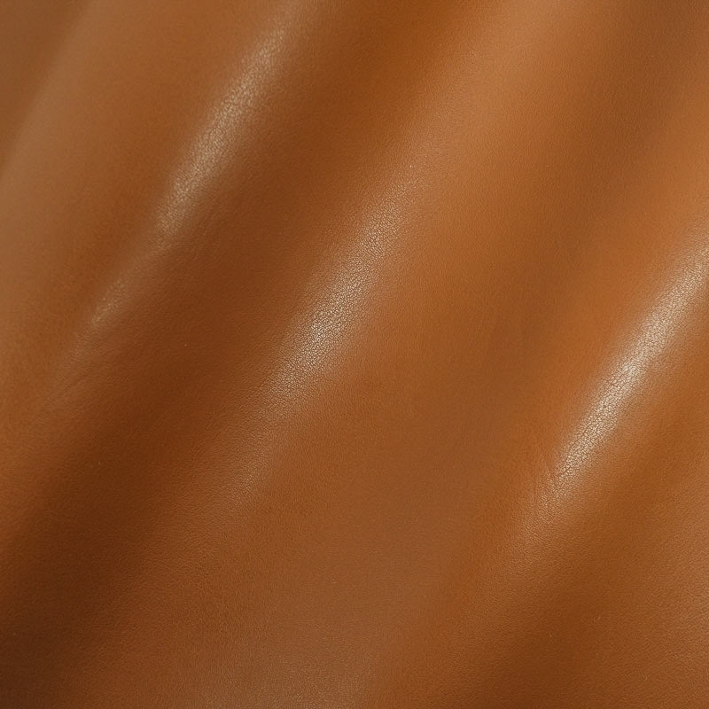 Faux Leather in Tobacco Brown - Freeport - Maison Klem
